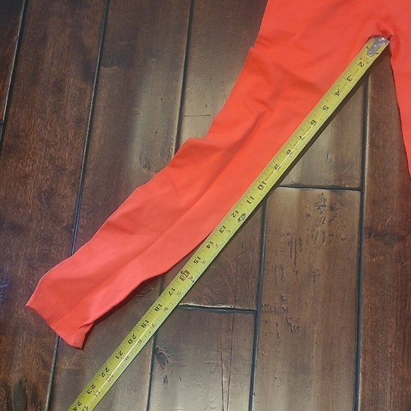 Free People Movement Neon Orange Sleeveless Open Back Jumpsuit Size XS/S NWOT - Picture 12 of 15